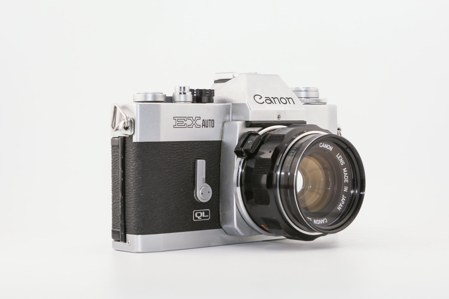 Canon EX Auto + 50mm f/1.8