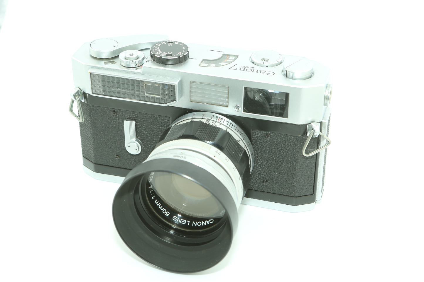 Canon 7 + 50mm 1.4