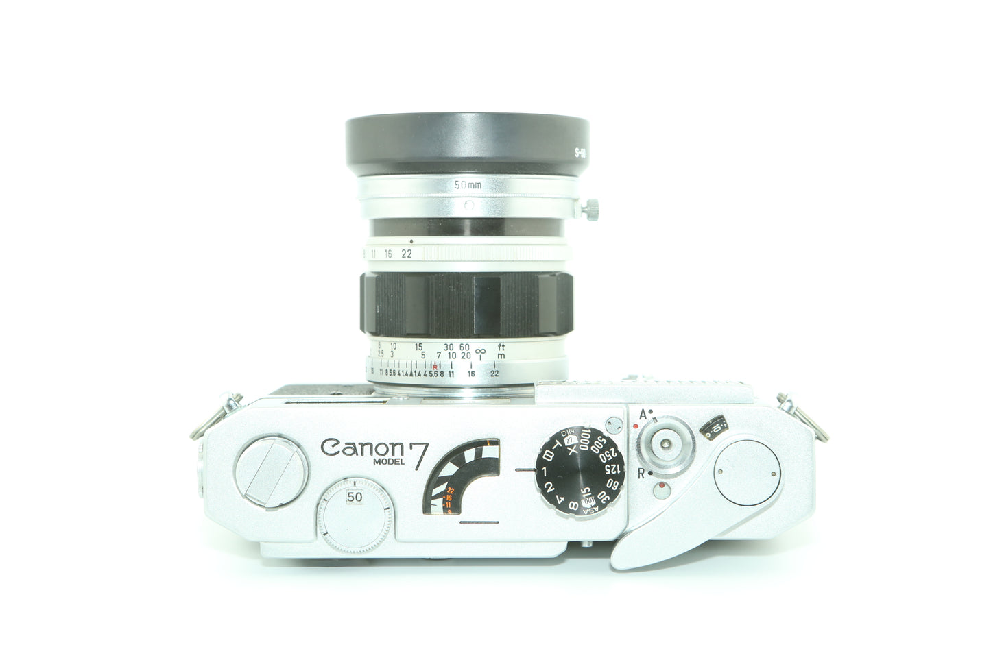 Canon 7 + 50mm 1.4