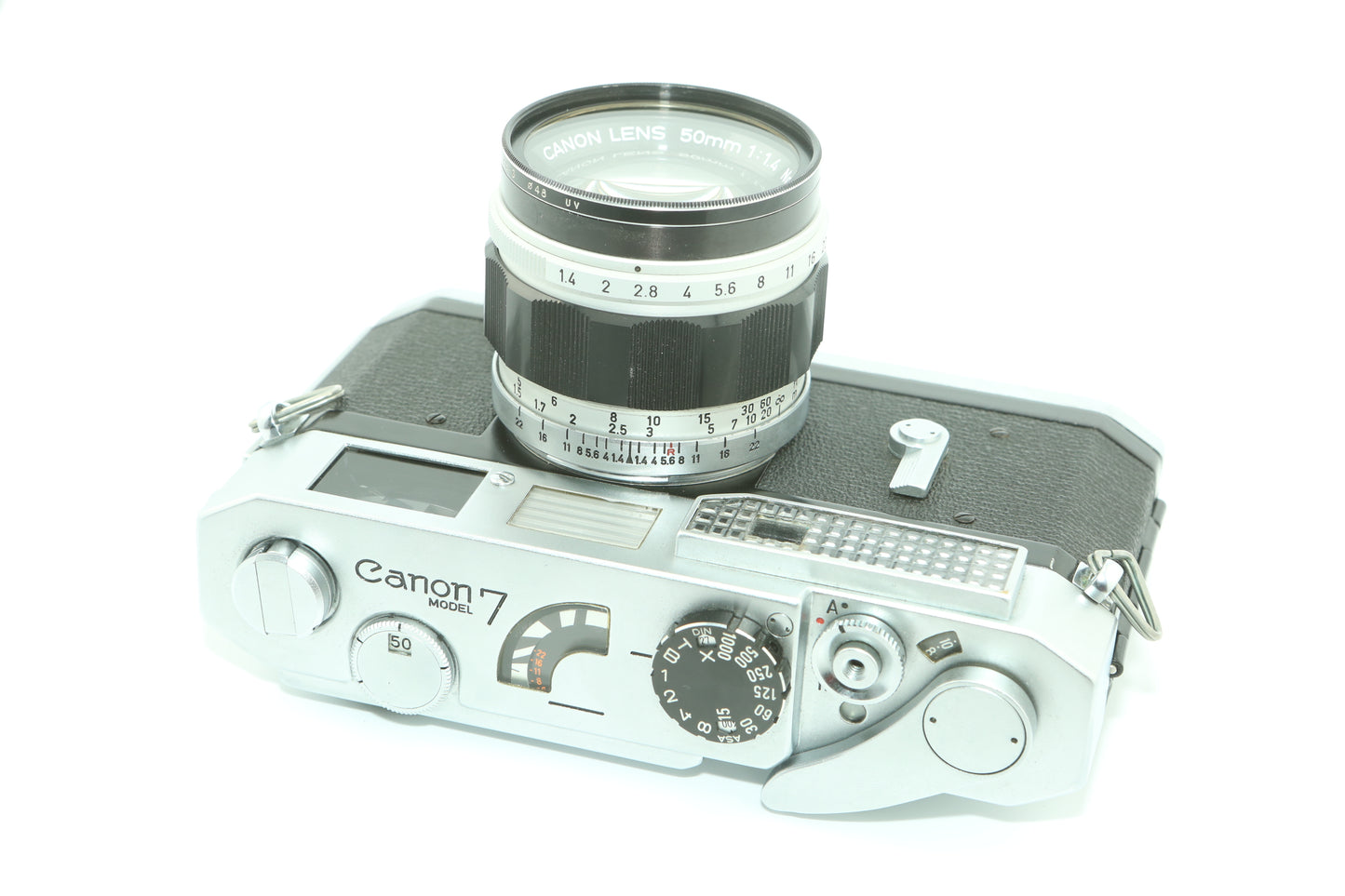 Canon 7 + 50mm 1.4