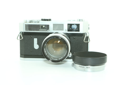Canon 7 + 50mm 1.4