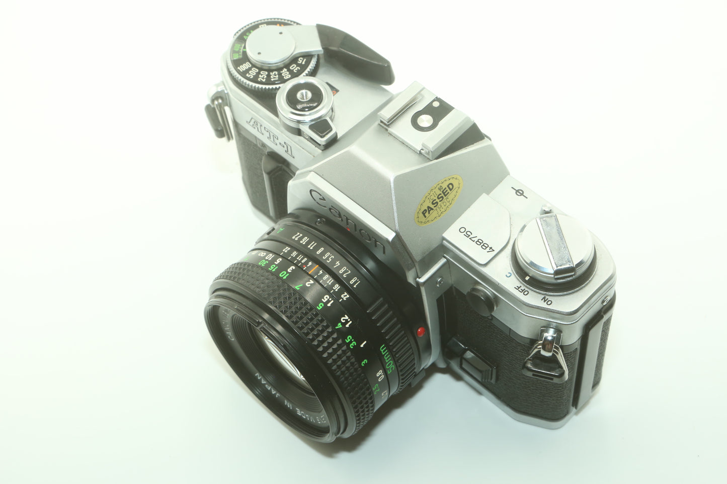 Canon AT-1 + 50mm F1.8