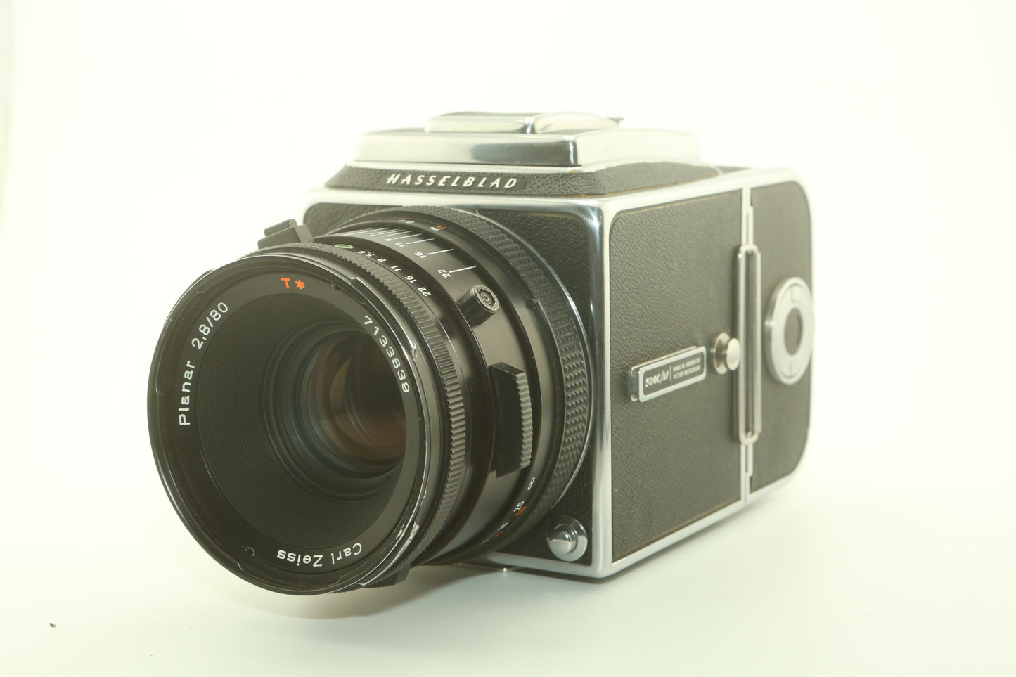 Hasselblad 500 C/M + Planar 80mm 2.8