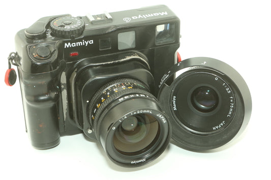 Mamiya 6 + 50mm + 75mm