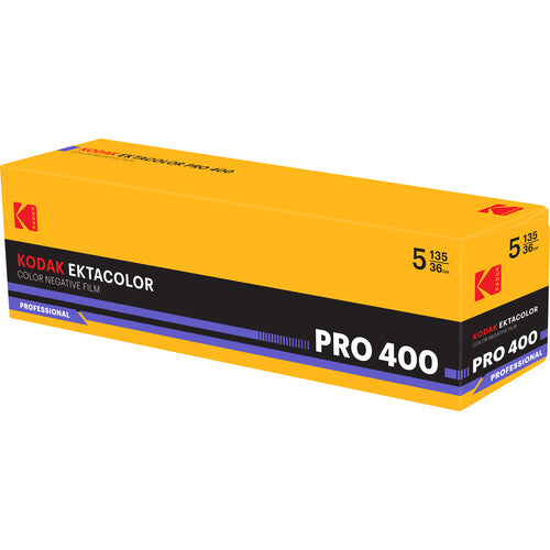 Kodak Ektacolor Pro 400 | 35mm - 36 exposures | Propack 5 rolls