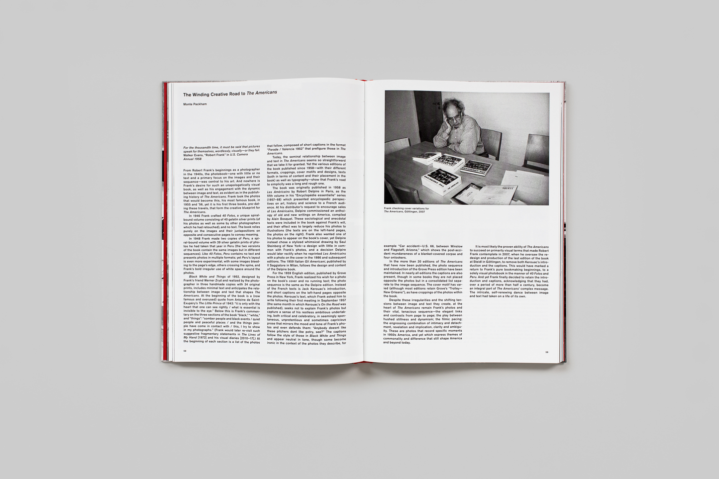 Robert Frank - Books And Films, 1947-2019