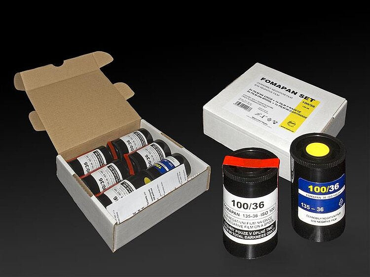 Fomapan 100 Classic - 135 - 6 rolls + cartridge pack