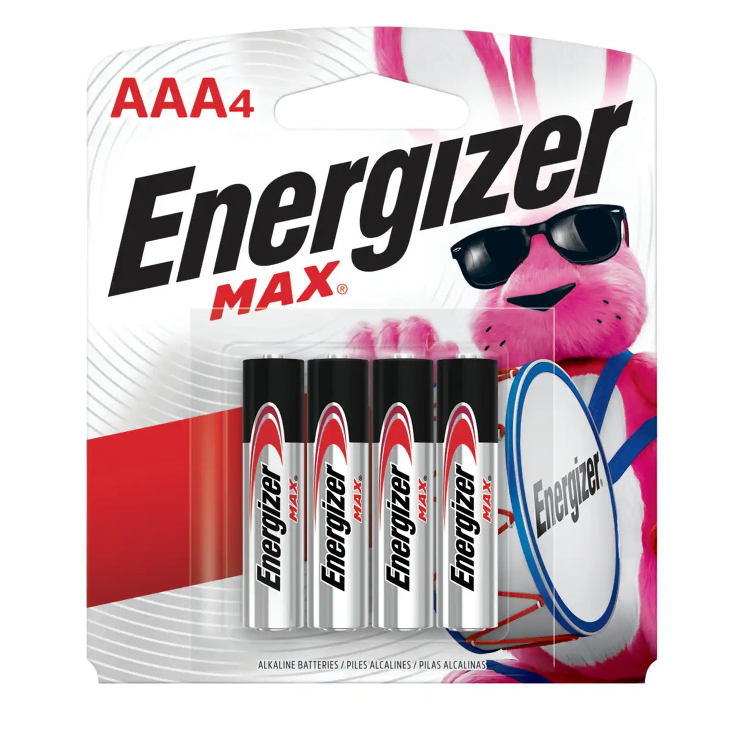 AAA Energizer MAX Alkaline Batteries 4x