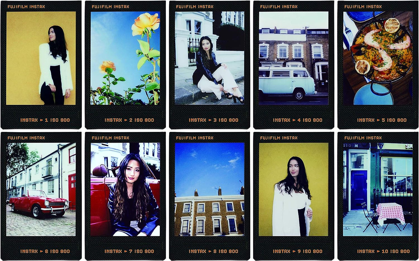 Instax Mini Contact Sheet Film (10 Exposures)