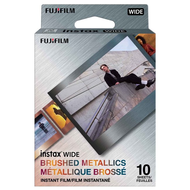 Fujifilm Instax Wide film - Brushed Metallics - 10 exposures