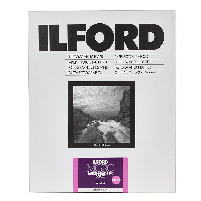 Ilford - Multigrade 5 RC Deluxe Glossy 8×10, 100 sheets