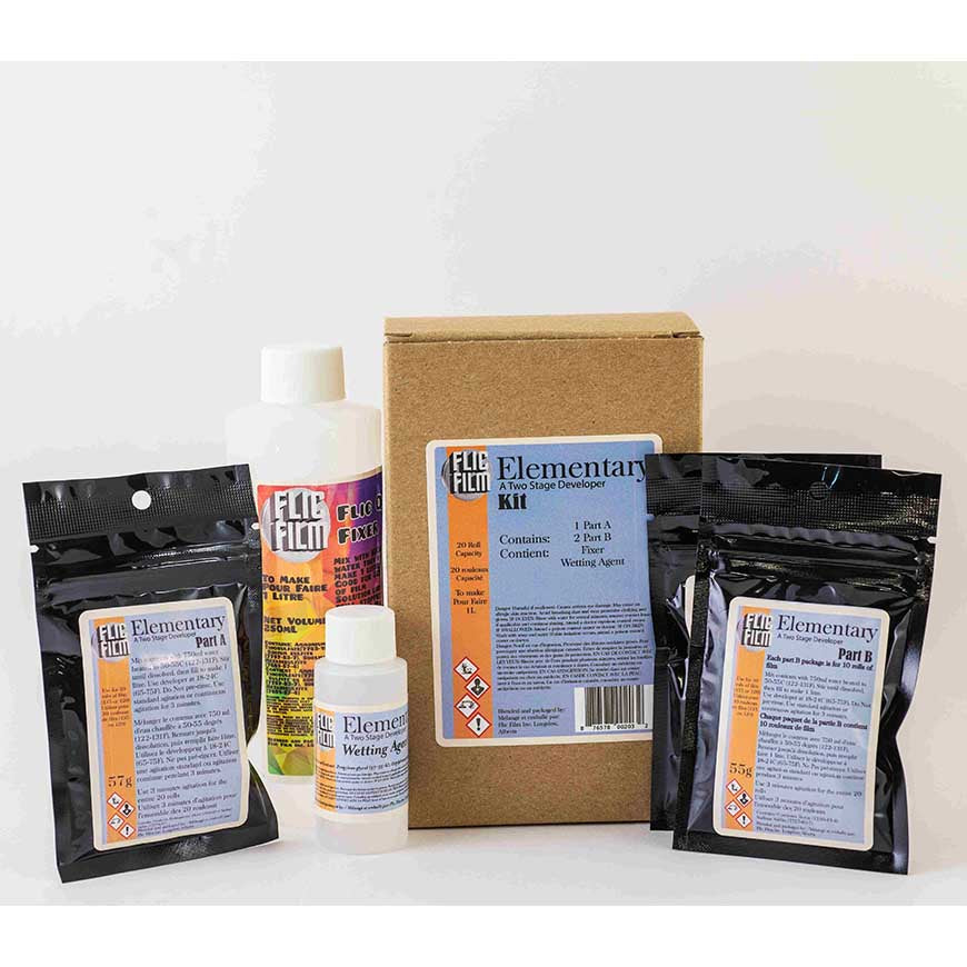 Flic Film - Elementary B&W Developing Kit