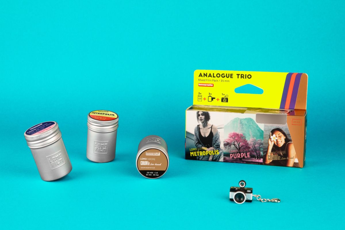 Lomographt Analog Trio (métropole-violet-turquoise) | 135-36