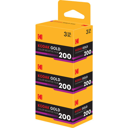Kodak Eastman GOLD 200 | 35mm - 36 Exposures - 3 pack