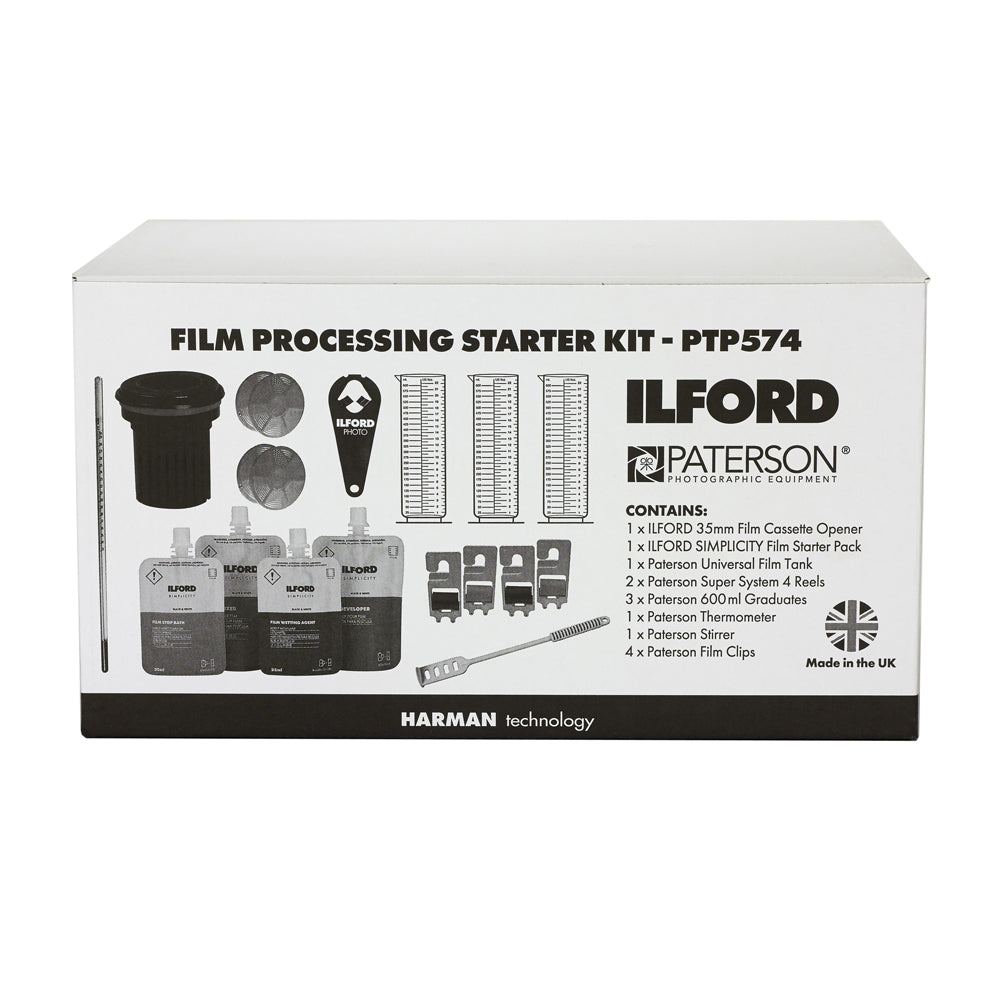 Ilford & Paterson Film Processing Starter Kit