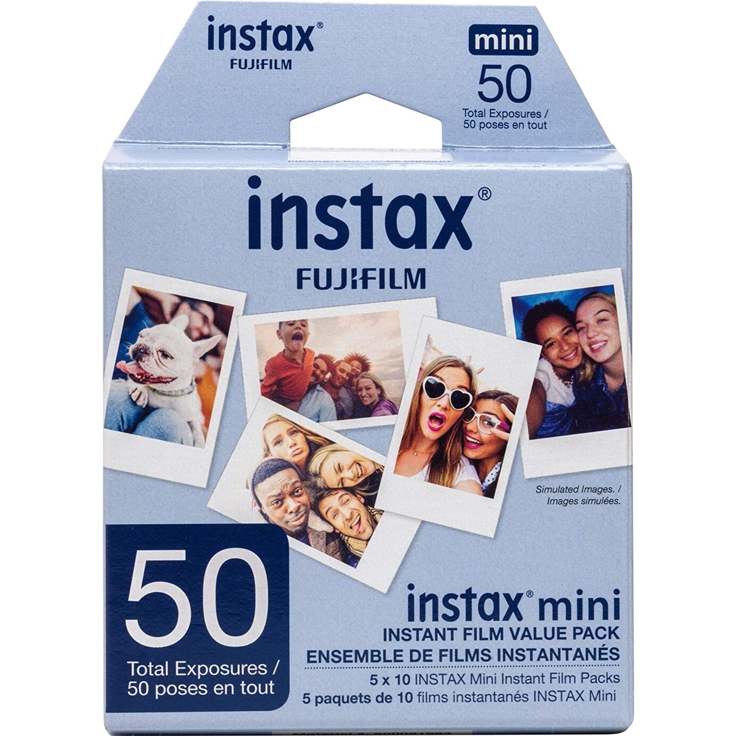 Fujifilm Instax Mini Film | Color - 50 Photos