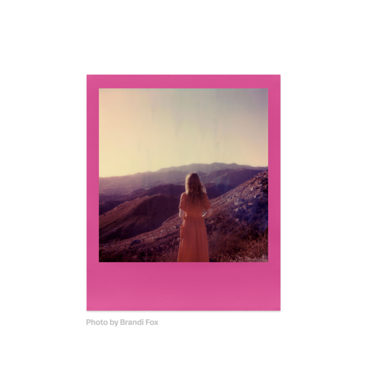 Film Polaroïd 600 | Cadre de couleur