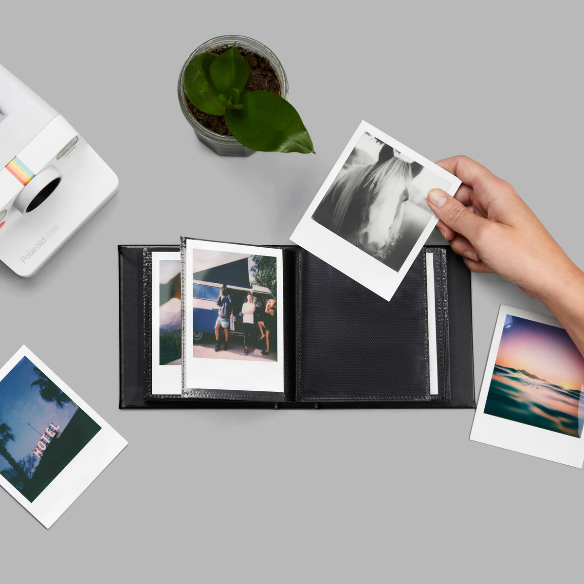 Polaroid Photo Album Black