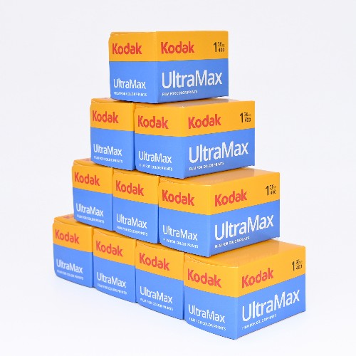 10 rolls - Kodak Ultramax - 35mm - 36ex