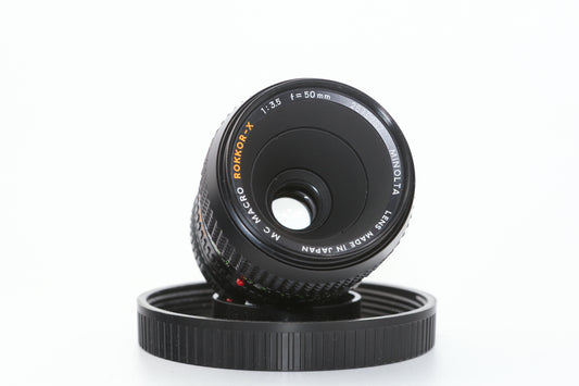 Minolta MC MACRO ROKKOR-X 50mm f/3.5