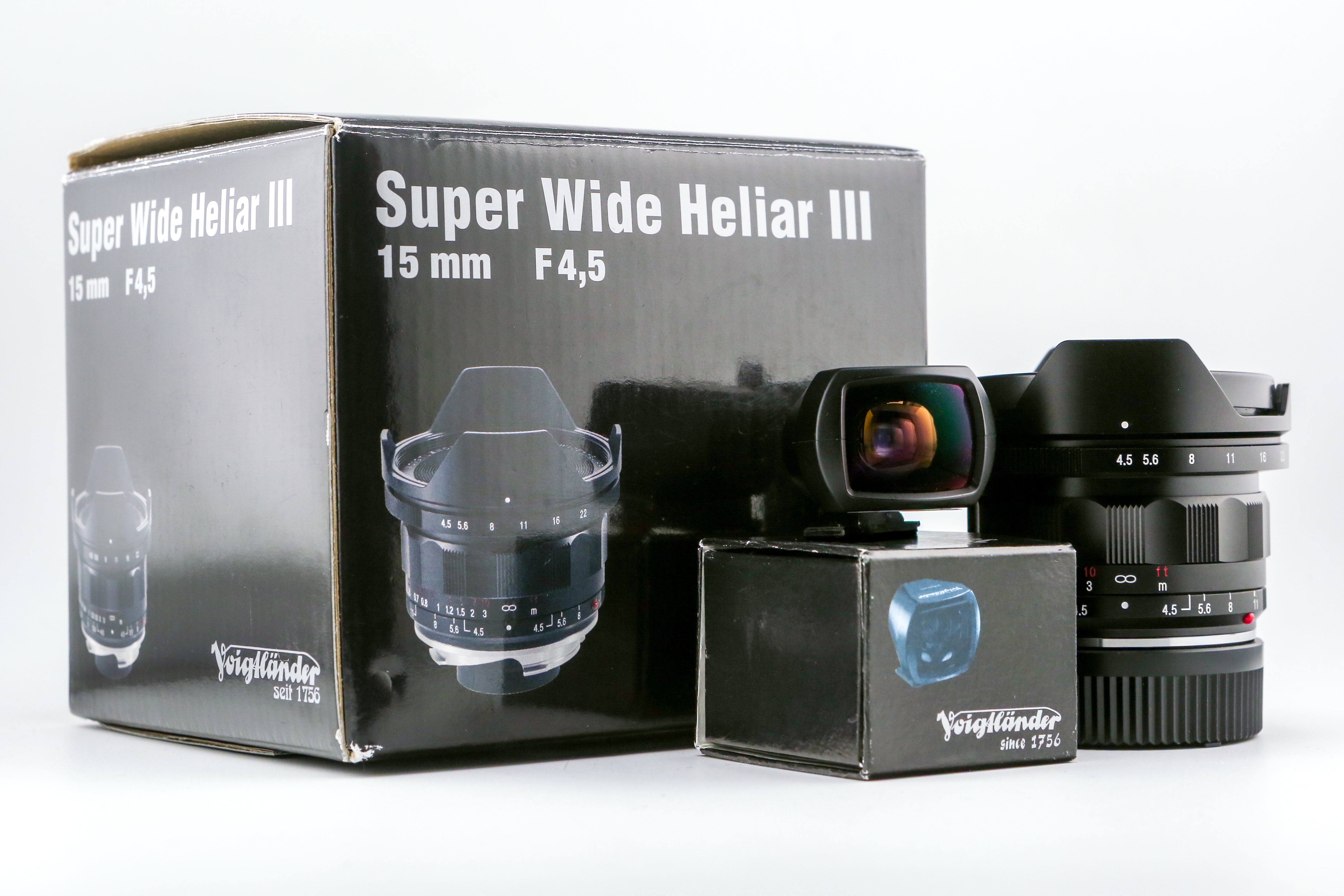 Voigtlander Super Wide Heliar | M-mount | 15mm f/4.5 APSH III