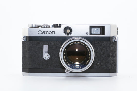 Canon P + 50mm f/1.8