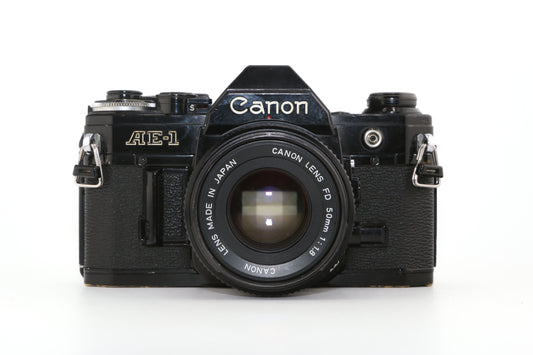 Canon AE-1 + 50mm f/1.8