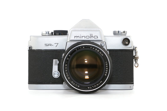Minolta SR-7 + 58mm f/1.4