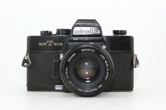 Minolta SRT303 + 50mm f/1.7