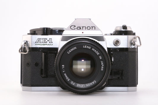 Canon AE-1 Program + 50mm f/1.8