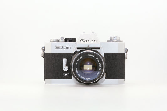 Canon EX Auto + 50mm f/1.8