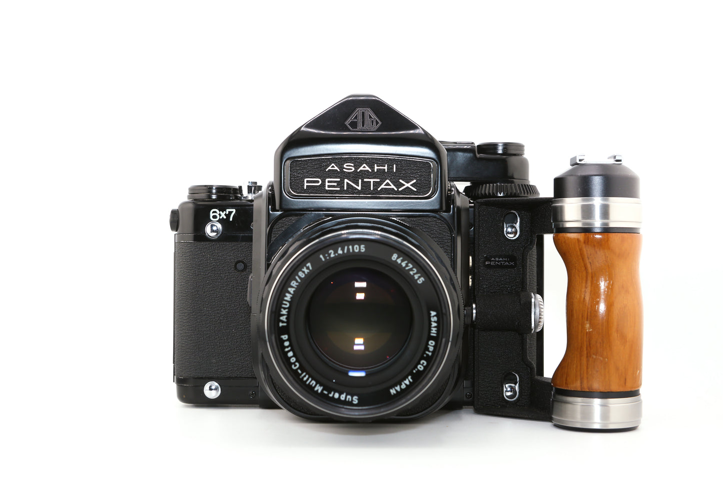 Pentax 6x7 MLU + 105mm f/2.4 SMC Takumar
