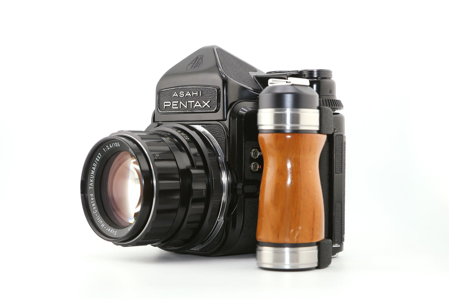 Pentax 6x7 MLU + 105mm f/2.4 SMC Takumar