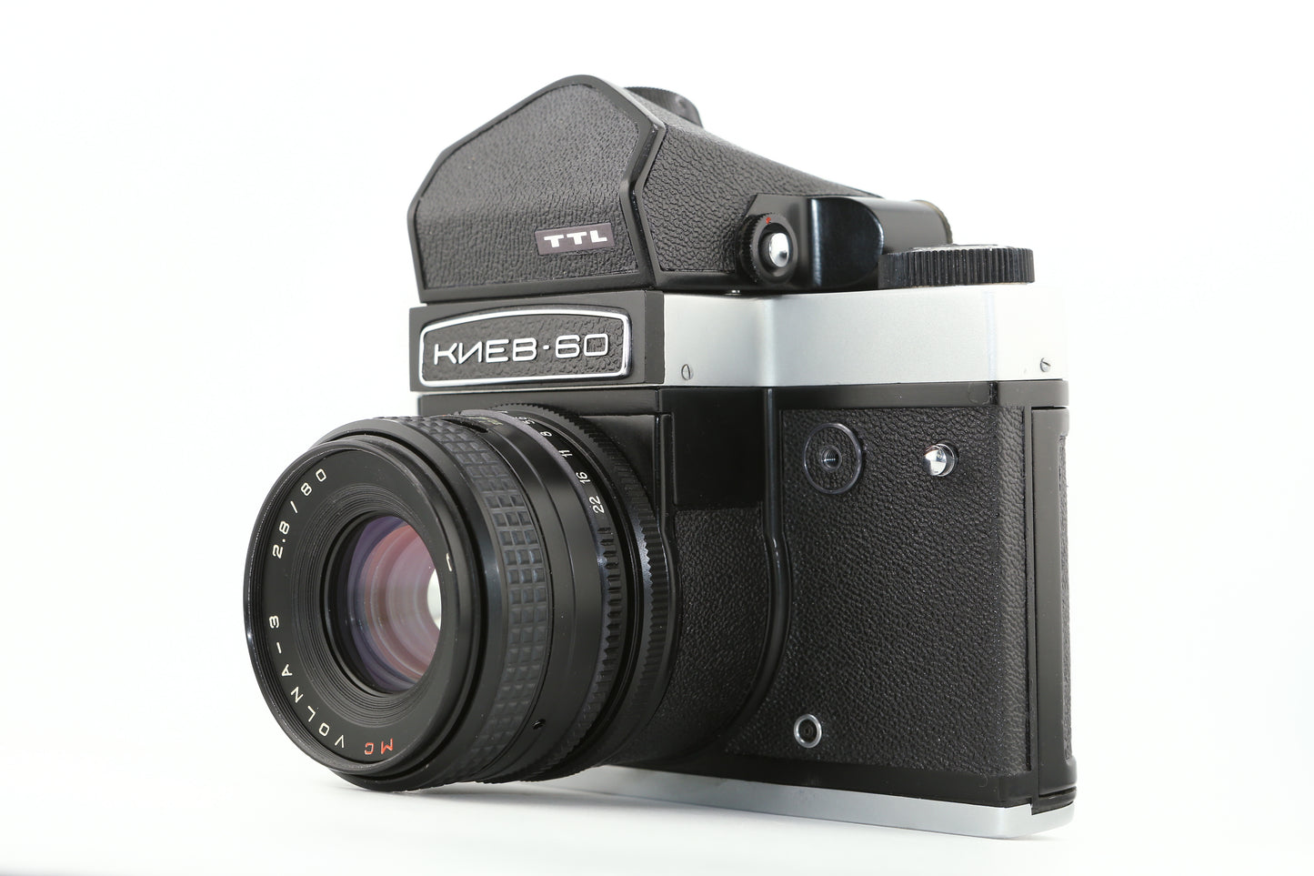 Kiev 60 + MC Volna-3 80mm f/2.8
