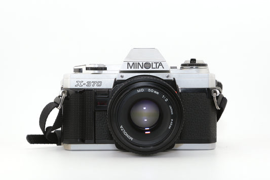 Minolta X-370 + MD 50mm f/2