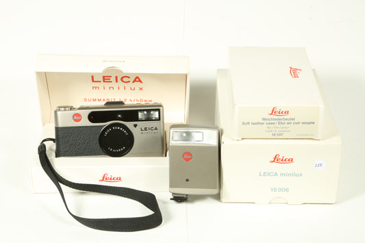 Leica Minilux + Case