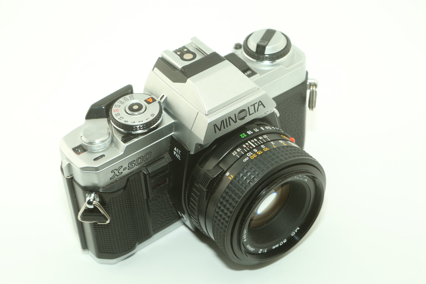 Minolta X500 + 50mm F2