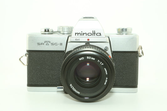 Minolta SRT SC-II + 50mm F1.7