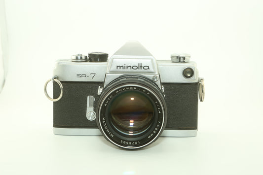 Minolta SR-7 + 58mm F1.4