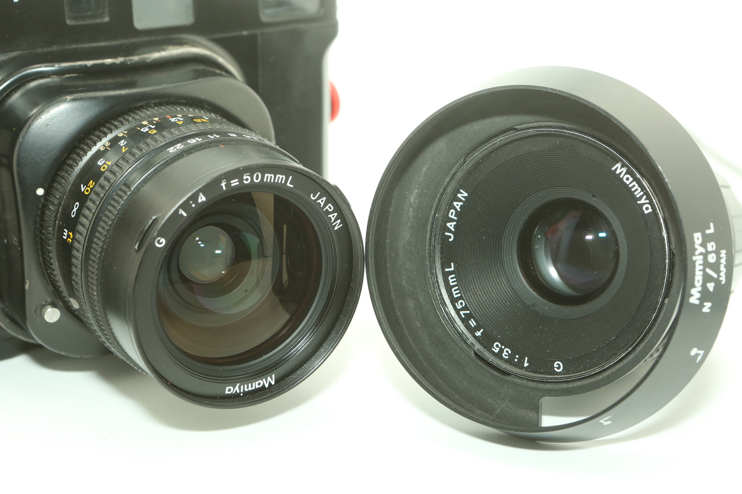 Mamiya 6 + 50mm + 75mm