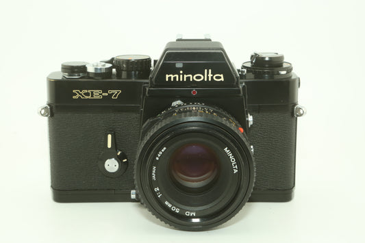 Minolta XE-7 + 50mm F2