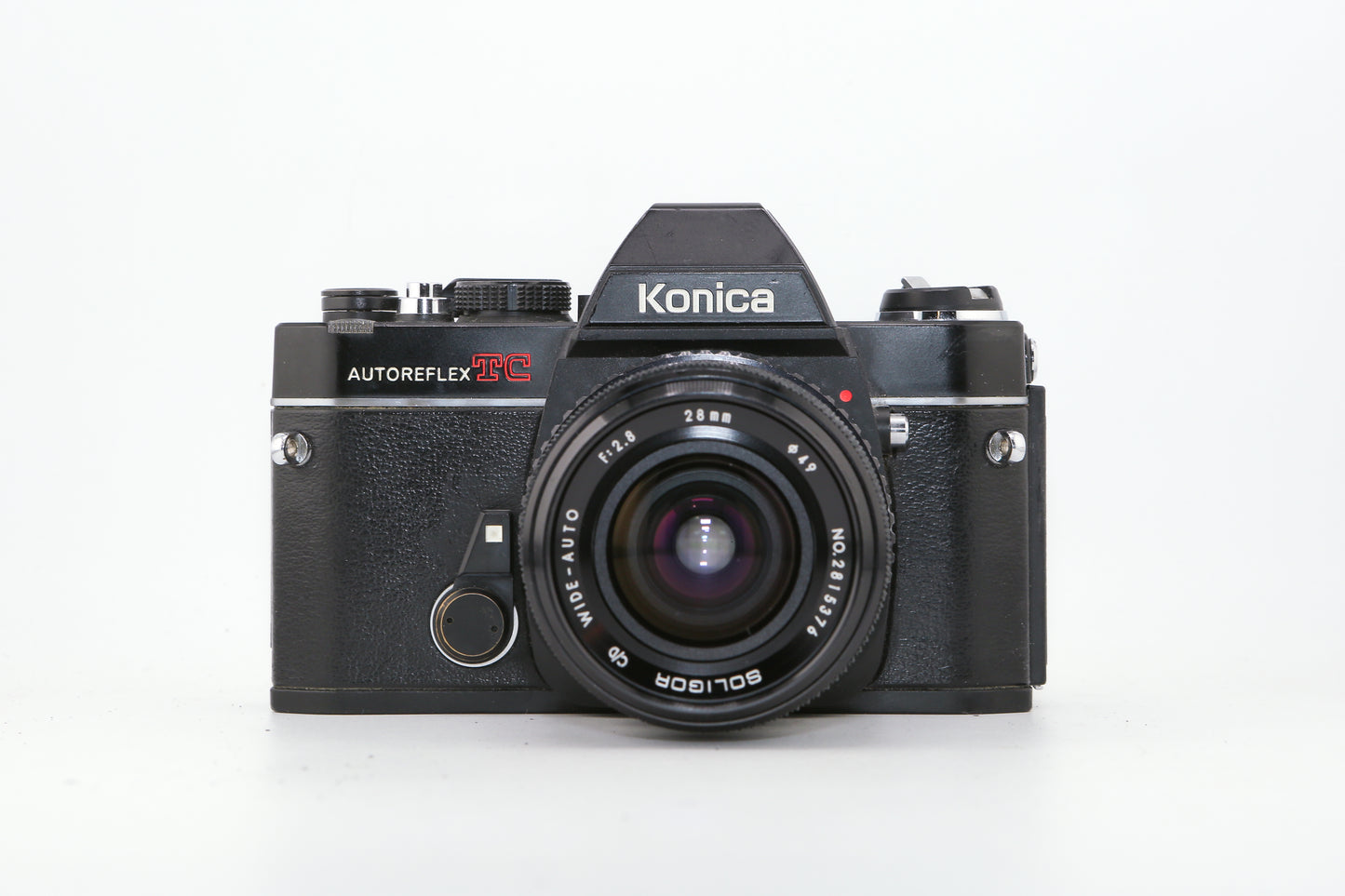 Konica Autoreflex TC + Soligor 28mm f/2.8