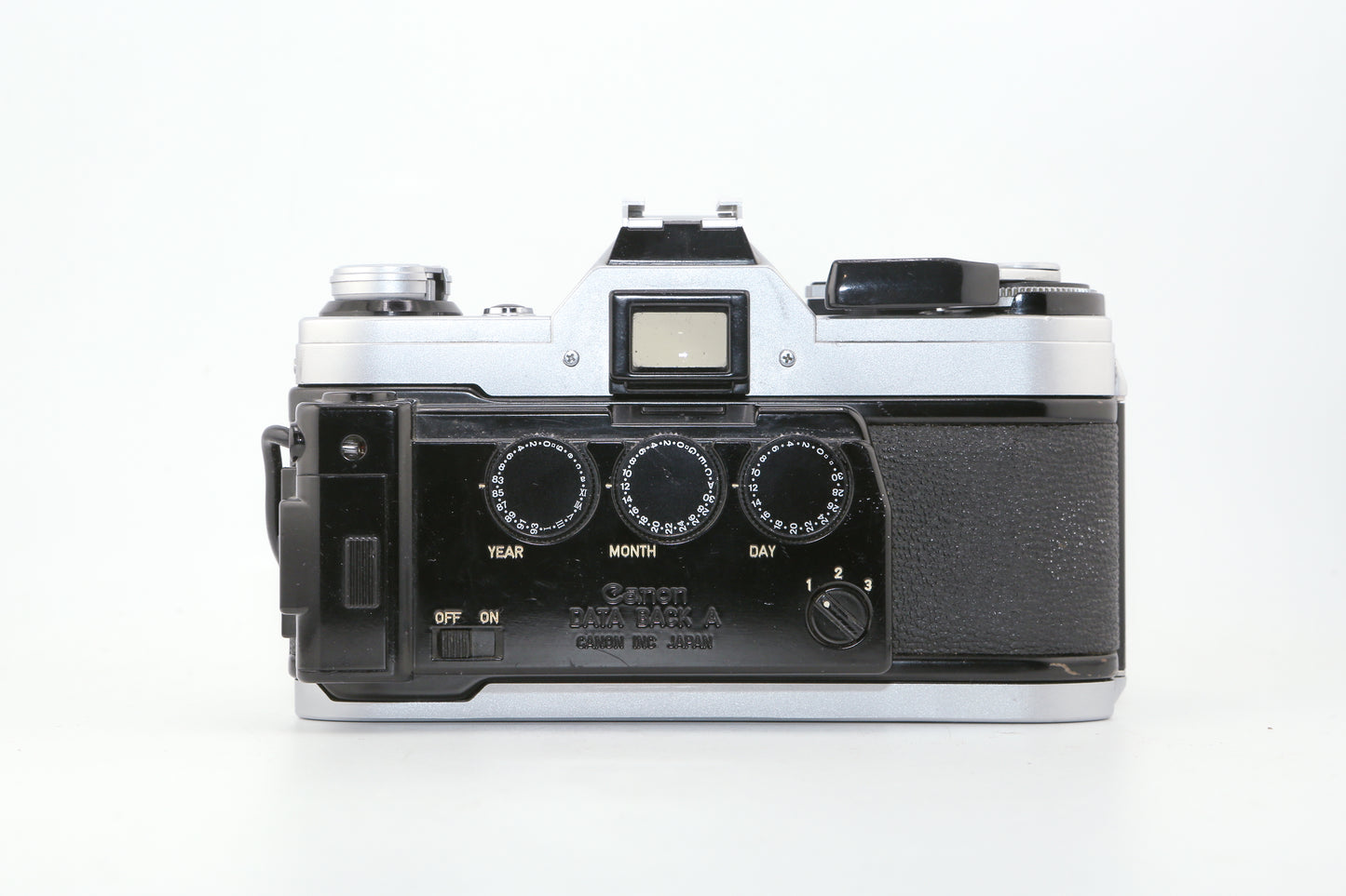 Canon AE-1 + 50mm f/1.8 + Canon Data Back