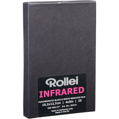 Rollei Infrared 4x5 - 25sheets