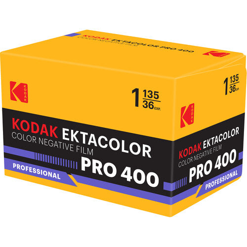 Kodak Ektacolor Pro 400 | 35mm - 36 exposures