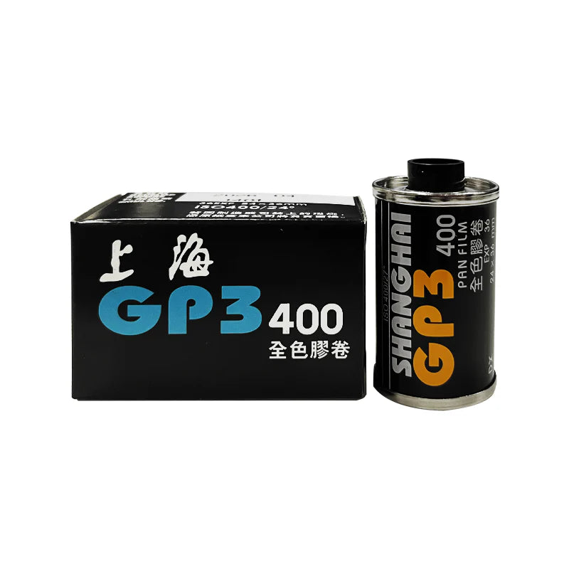 Shanghai GP3 400 ISO B&W 35mm Film – 36 Exposures