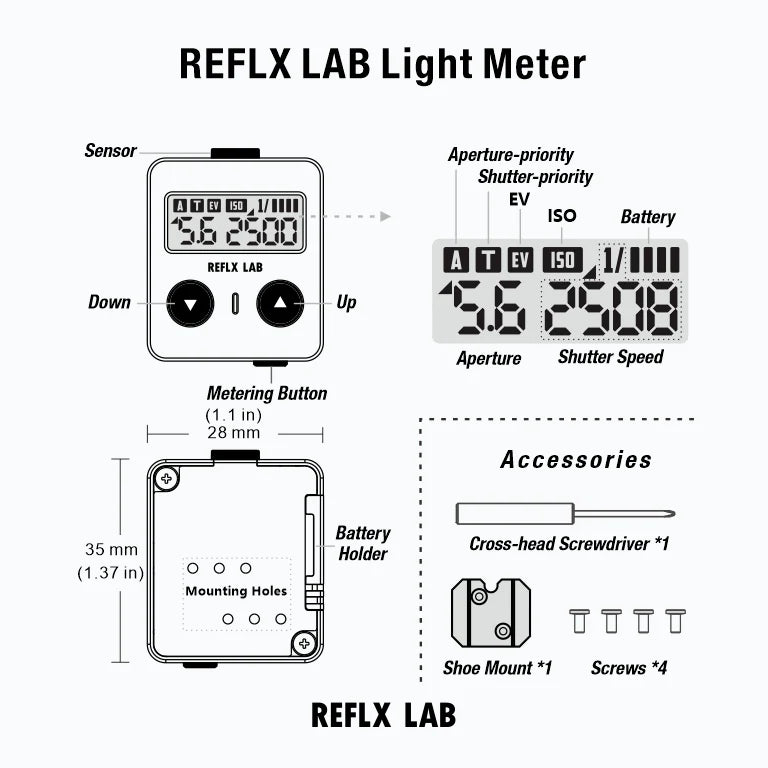 Reflx Lab light meter