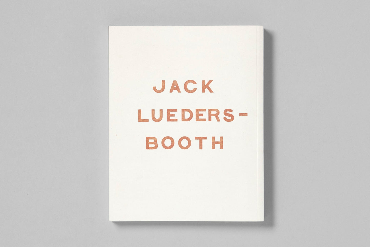 THE ORANGE LINE - Jack Lueders-Booth