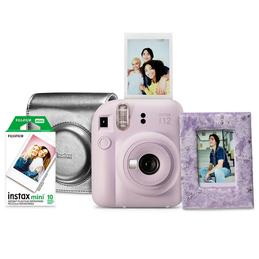 Fujifilm Instax Mini 12 Rose Ensemble Cadeau