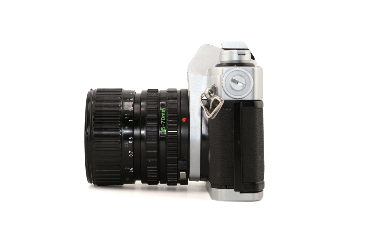 Canon TLb + Canon FD 35-70mm f/3.5
